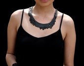 Skull Constellation Leather Necklace