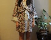 90s Victoria's Secret Paisley & Floral Robe