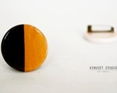 Ceramic brooch jewelry geometric pattern , geometric jewelry, brooches, ceramic jewelry, scandinavian design, viruset, round brooch, pin