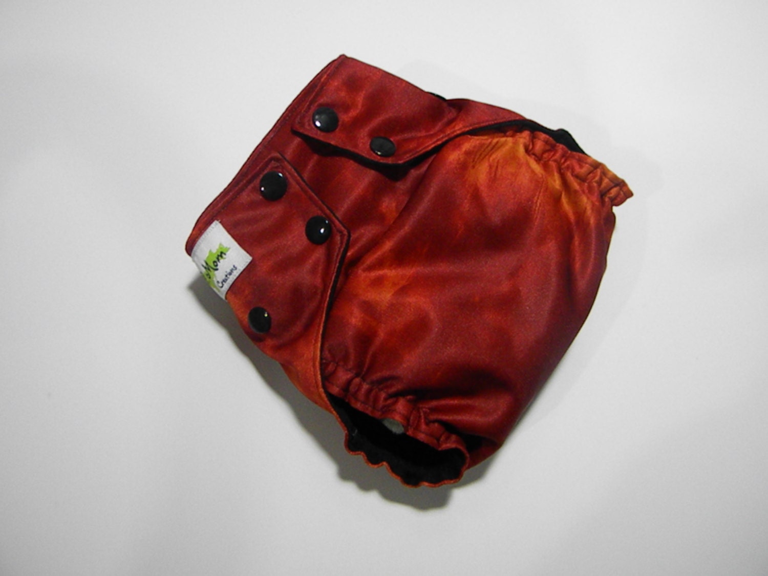 Worn Leather One-Size AI2 Diaper with Bamboo Insert