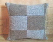 SALE Wool Throw Pillow, 13x13