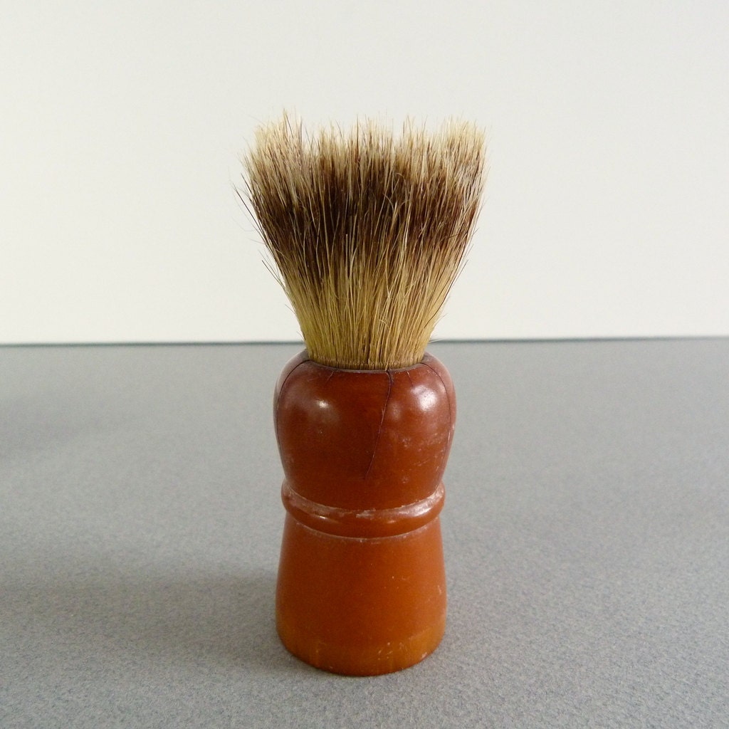 Vintage Opal Shaving Brush - Mens Shaving Brush