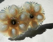 Pair of Victorian Opalescent Glass Curtain Tie Backs