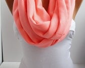 Hotpink Soft Pashmina Loop infinity  Scarf