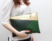 JUNGLE/ Three color clutch