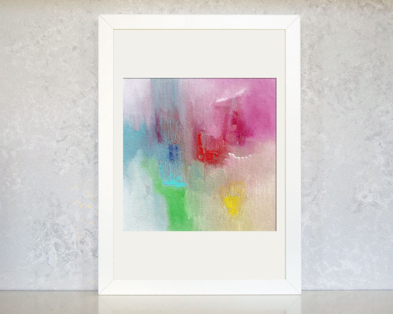 Abstract art print from original oil painting