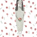 Flower Girl. wall art. illustration poster.