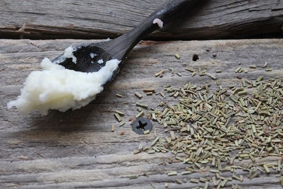 Rustic Rosemary Shea Butter - Essential Oils, 4 ounce "Rosemary" All Natural Organic
