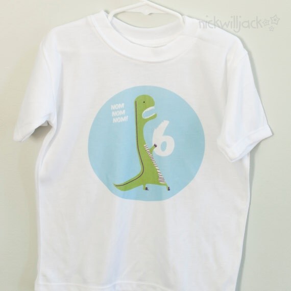 Personalized Dinosaur T-Rex Shirt Il_570xn
