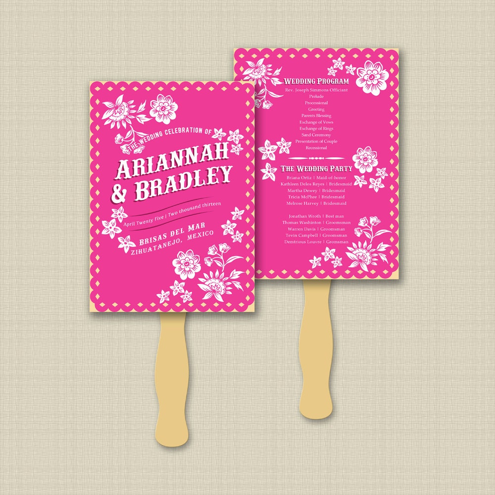 The Ariannah: Papel Picado Fan Programs