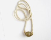 NEW - Ivory Mokuba rope and jade
