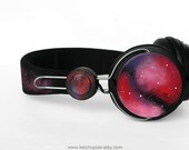 NEW Space Galaxy Nebula Cosmic Custom headphones earphones hand painted