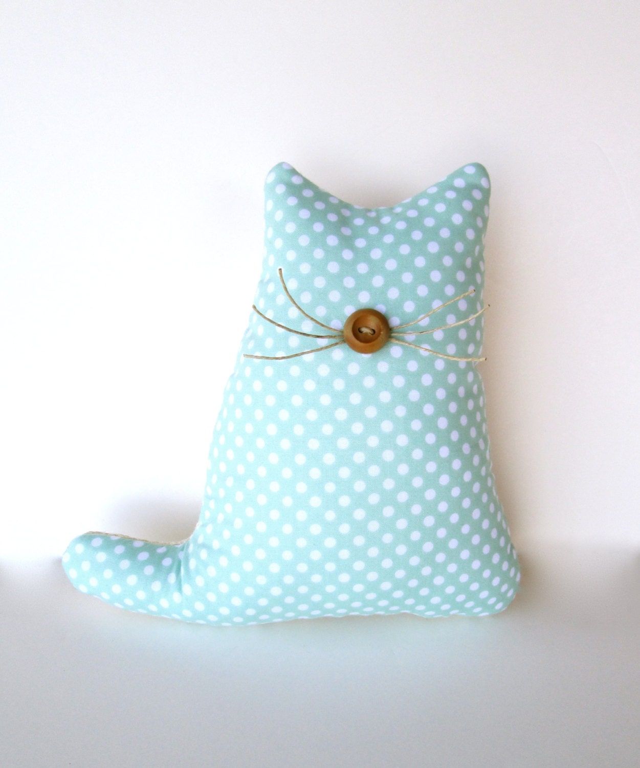 cat lover, pastel, mint pillow, cat pillow, mint green white nursery, decorative pillow, gift under 20 by whimsysweetwhimsy