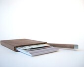wood carry all.  flip.  business and credit card holder.