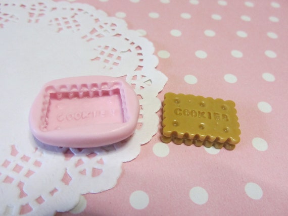 Cookies mold - Stampino Cookies, Polymer clay 2.50 x 1.50 cm