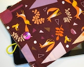 Mod Atomic Retro Fox & Hedgehog Padded iPad Sleeve