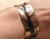 Copper Tree Bracelet Cuff
