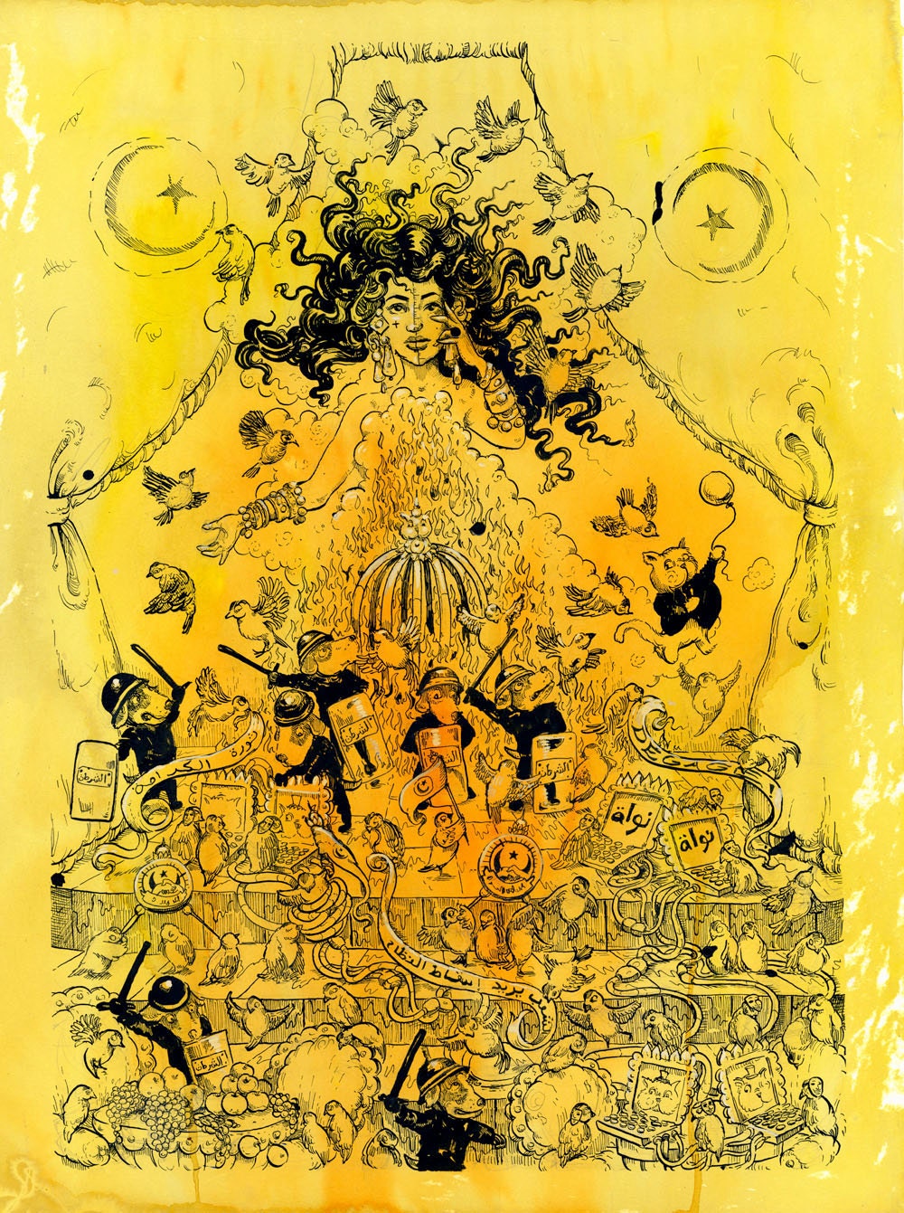 Giclee Print-Degage