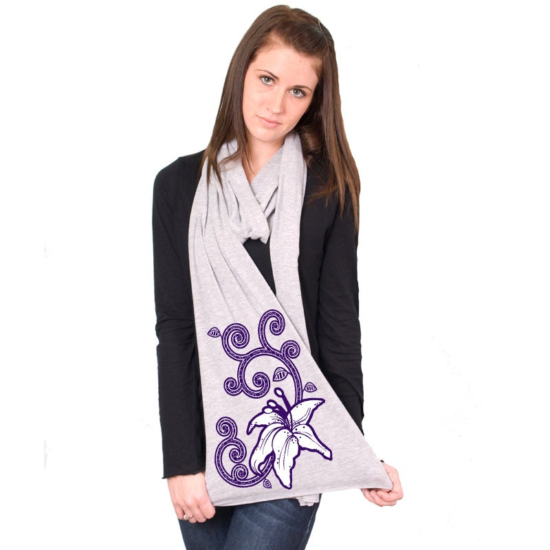 White Lily American Apparel Scarf