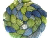 Handpainted Baby Camel/Silk Roving - 4 oz. VANCOUVER - Spinning Fiber