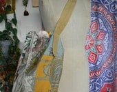 handmade soft drawstring goddess bag