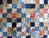 Quilted Patchwork Home Decor Table or Wall Quilt - Prairie Paisley II
