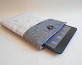 iPad Mini Case, iPad Mini Cover - IPad Mini Case with front pocket - Ledger