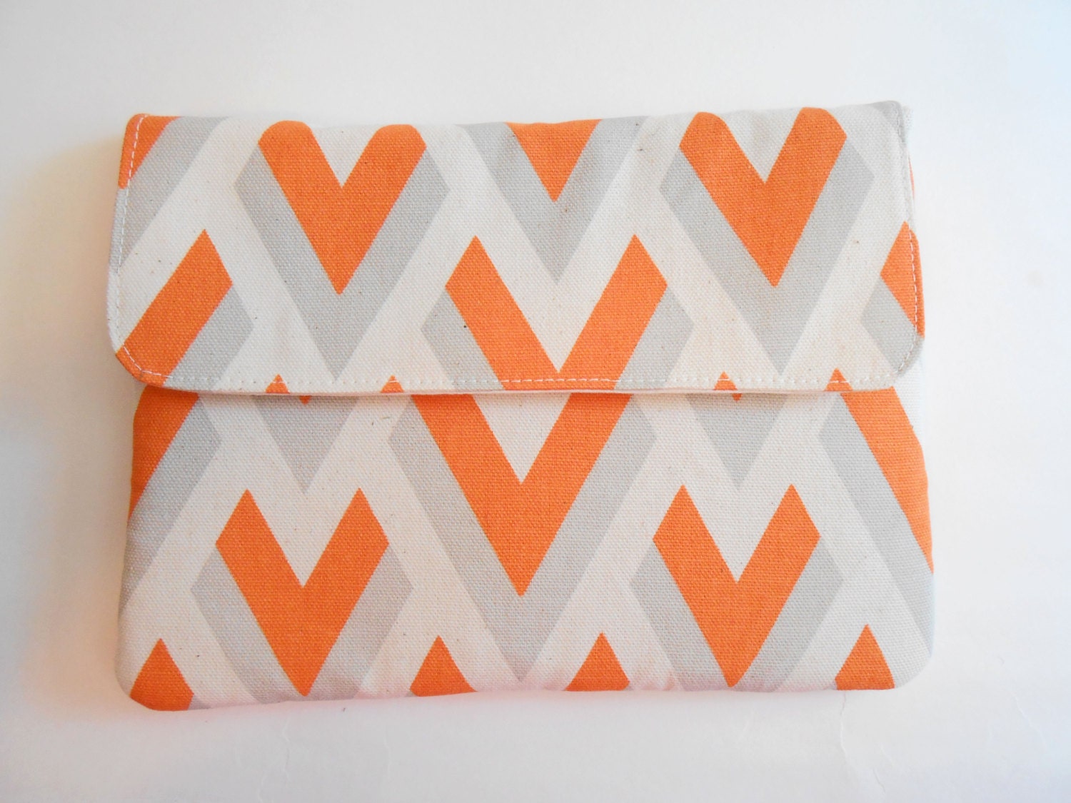 iPad Mini Case, iPad Mini Cover, iPad Mini Sleeve --- Tangerine Arrows --- Custom sizing available for other Tablets and E-readers