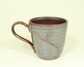 Metallic Brown Handmade Pottery Mug