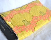 eReader Kindle Cover - Yellow and Orange Modern Floral