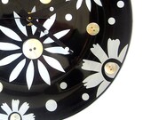 Black and White Wall Clock
