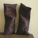SILK EYE PILLOWS set of 3. filled with organic french lavender, geranium, flax seeds. for men and women. mothers day gift. by pamelatang