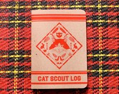 Cat Scout Log- Pocket Notebook