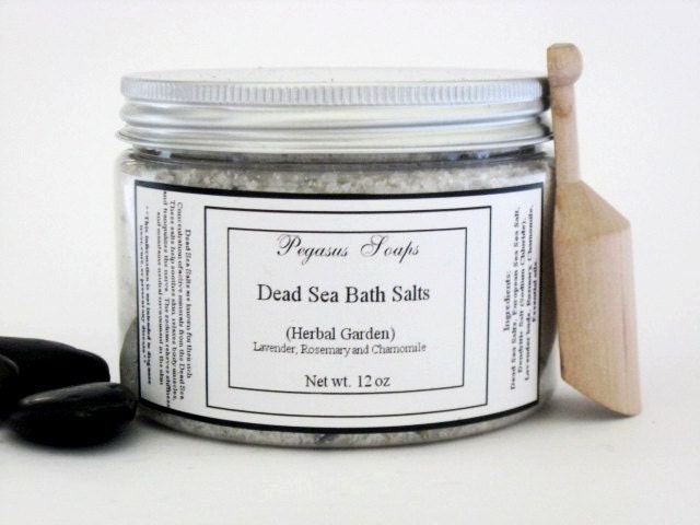Herbal Garden Dead Sea Bath Salts 12 oz