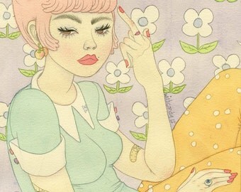 Wish you were here - 8x10 matte giclee print