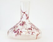 Classic Wine Glass Decanter - Cherry Blossoms Collection