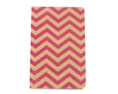 Chevron Notebook Moleskine Magenta Pattern Screen Printed Pocket Cahier