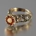 The ENCHANTED PRINCESS 14k gold ring with Tourmaline RESERVED for R. - 1st payment