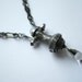 Beautiful Dreamer - Pendant and Chain made from sterling silver, gemstones and found iron