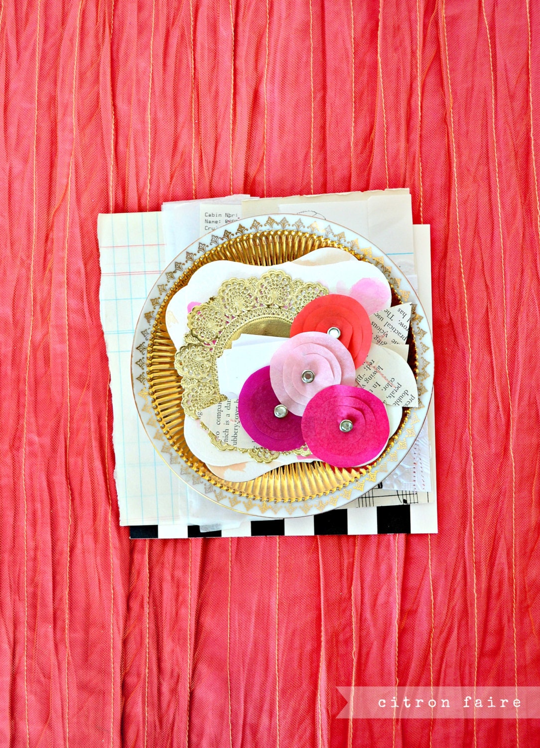 Bloom, flower embellishment kit