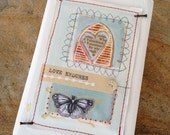 Wood Block Collage--Love Endures