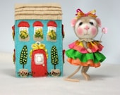 Dressed Mouse/Bunny Class Needle Felting Needle Felted Animal Class to create BOTH the Bunny and Mouse Barby Anderson