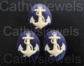 Anchor Silhouett Cameos Set Of Three