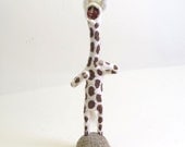 Spun Cotton Vintage Style Giraffe Child