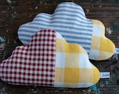 Lavender sachets -- lavender clouds -- set of 2