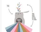 Good Things greeting card