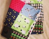 On the Farm Patchwork Blanket
