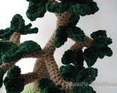 Amigurumi Bonsai Tree - Emerald and Ruby - January