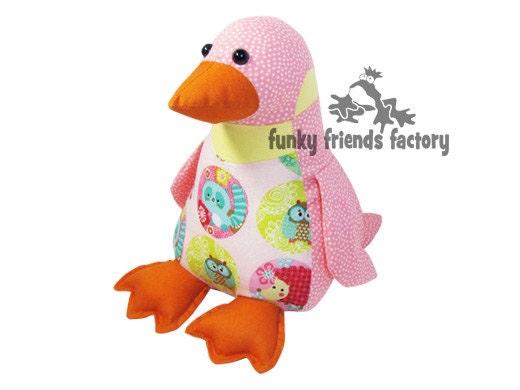 Penguin Plush Toy Pattern PDF INSTANT DOWNLOAD