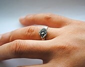 Handmade Hedgehog Ring